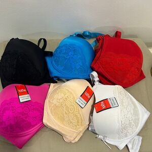 Ladies set of 6 40 DD VKVR bras NEW